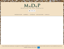 Tablet Screenshot of moquettedepierre.fr